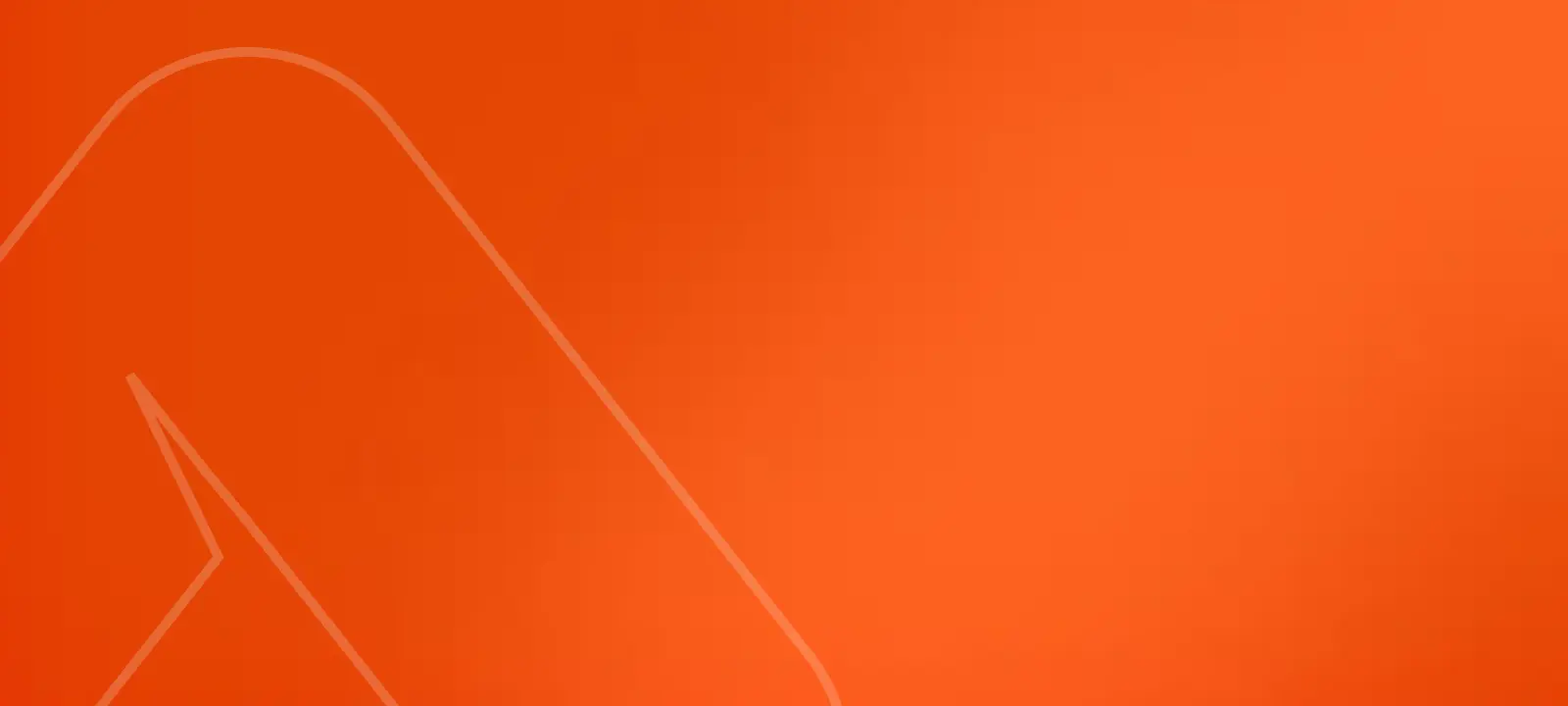 orange background